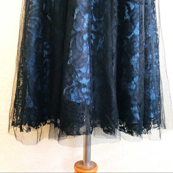 Black and Blue Lace Dress from ModCloth - Picture 3 of 8
